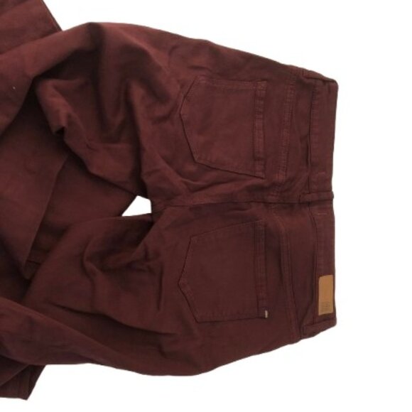 Garage stretch burgundy skinny jeans size 1 - Picture 6 of 9